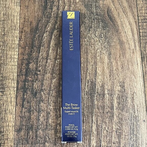 Estee Lauder The Brow Multi-Tasker 3 in 1 Pencil Powder Brush Shade 03 Brunette - Picture 2 of 8